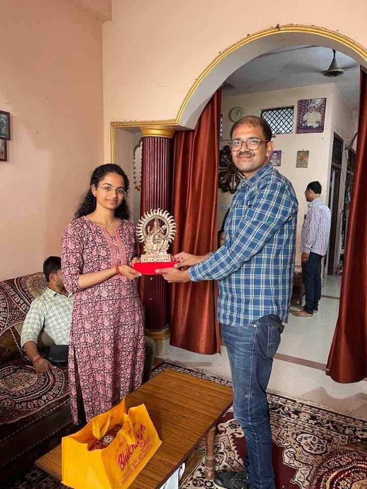 A community felicitation ceremony